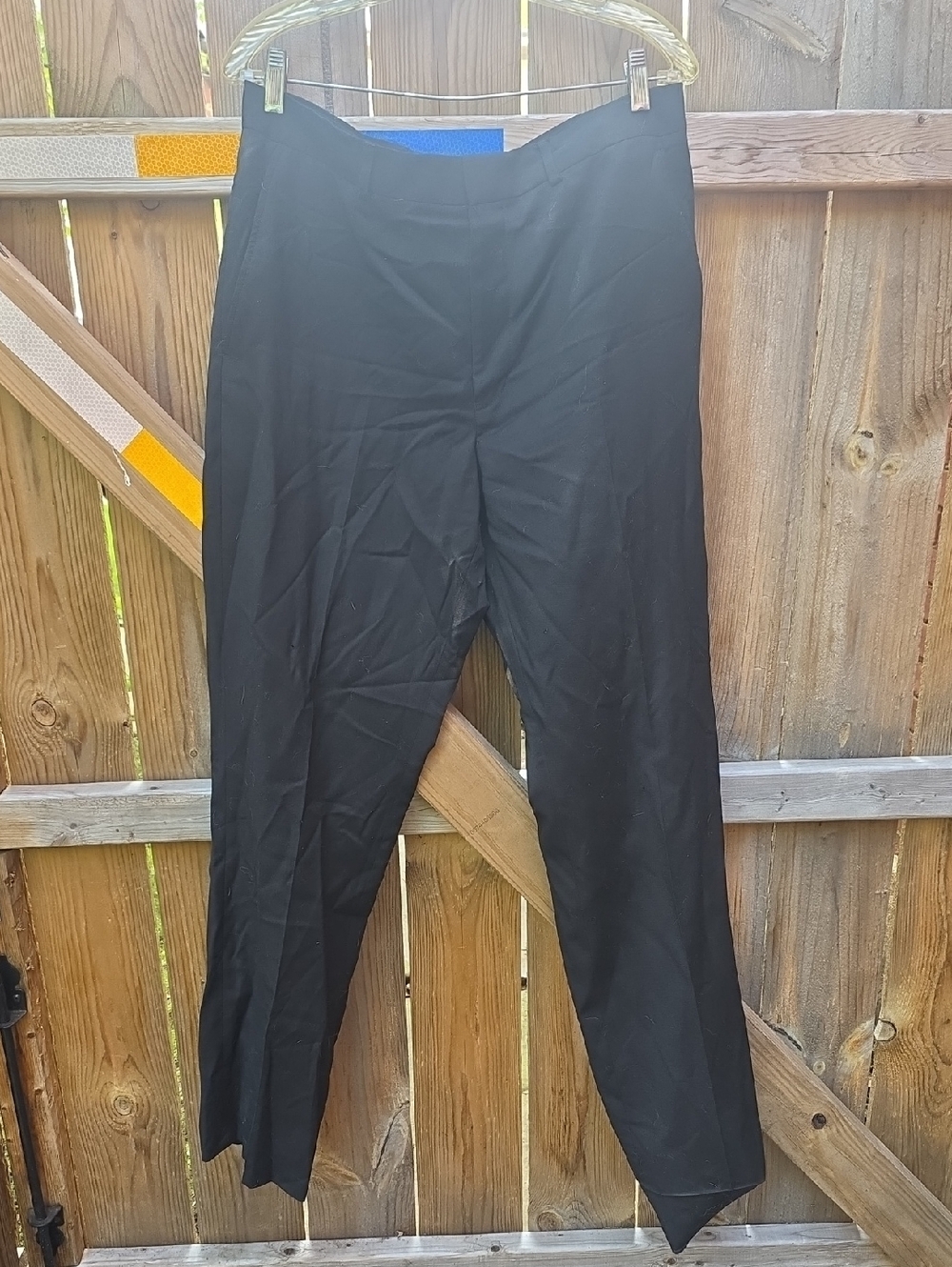 Kenneth Cole New York Black Men's Dress Pants - Straight Leg